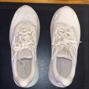 Hoka Women's Cream Sneakers